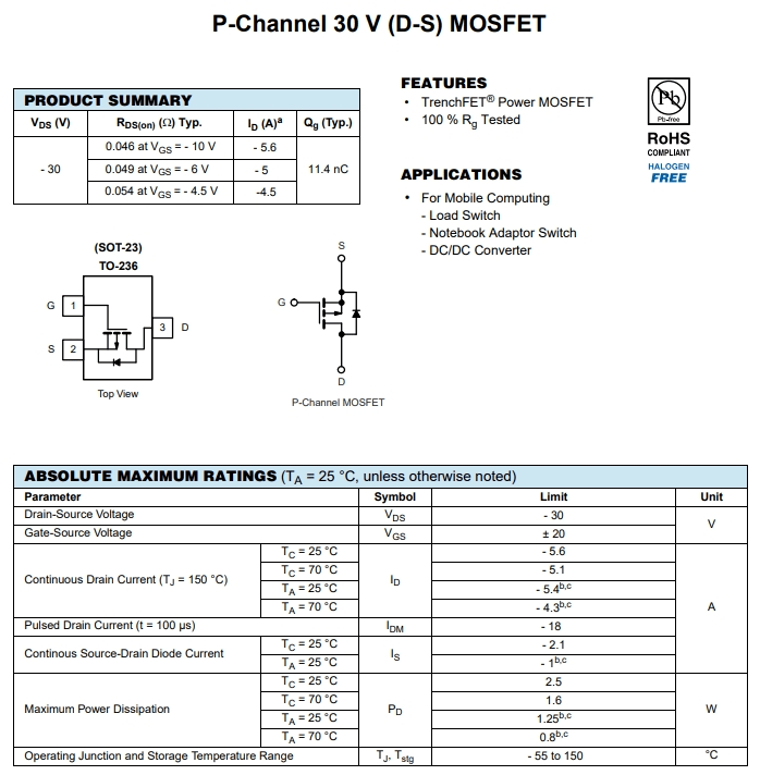 APM2305AC APM2305AC