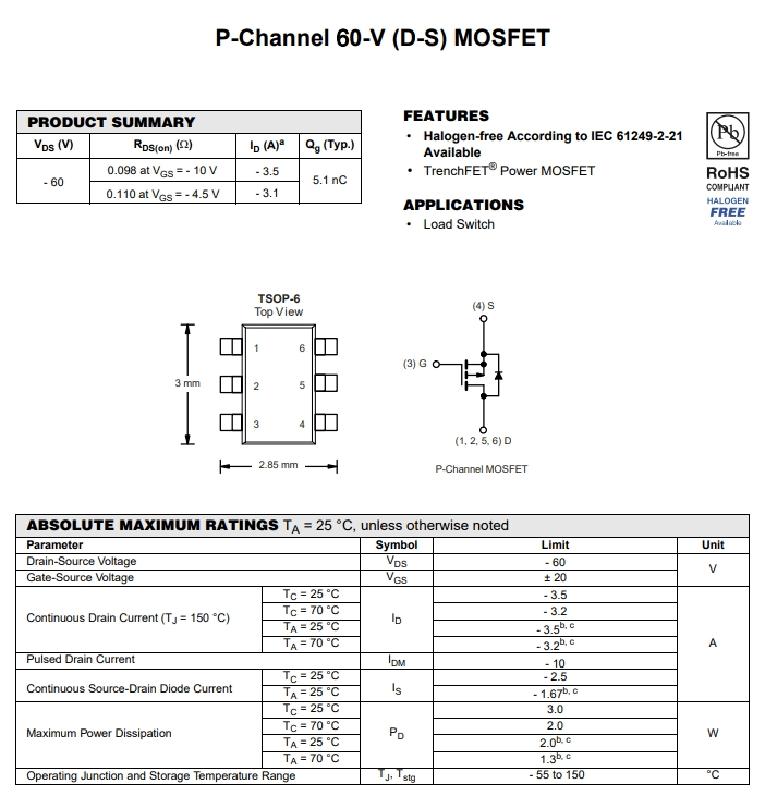 FDC5614P參數(shù) FDC5614P參數(shù)