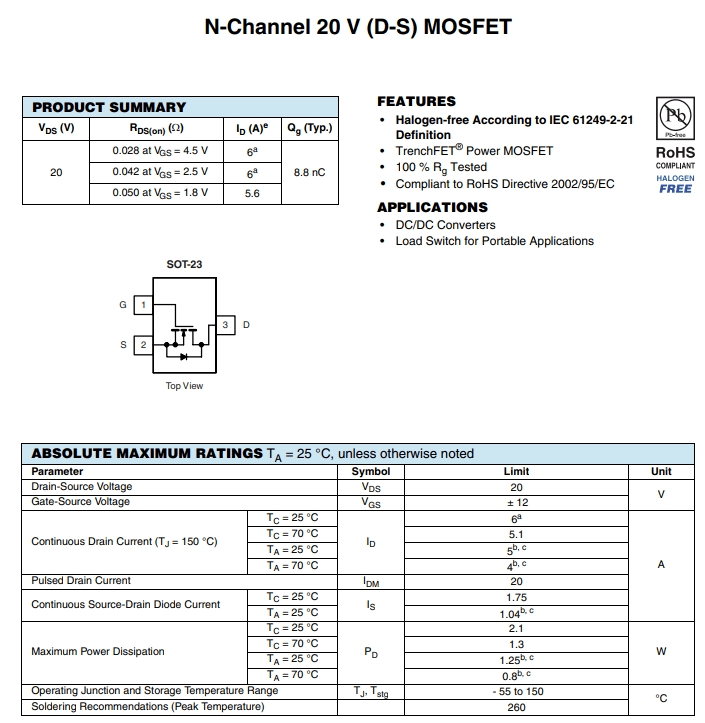 NTR4501NT1G參數(shù) NTR4501NT1G參數(shù)
