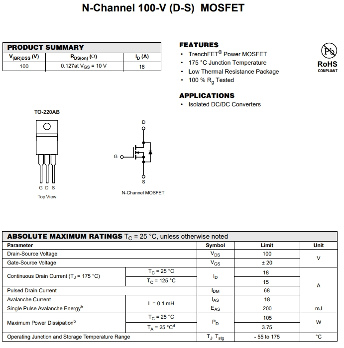 FQP30N06L參數(shù)