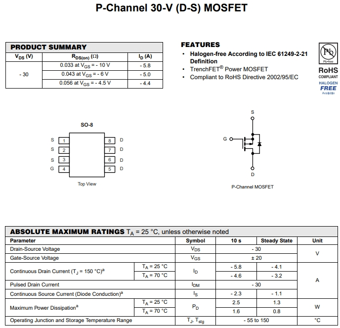 TPC8104-H參數(shù)